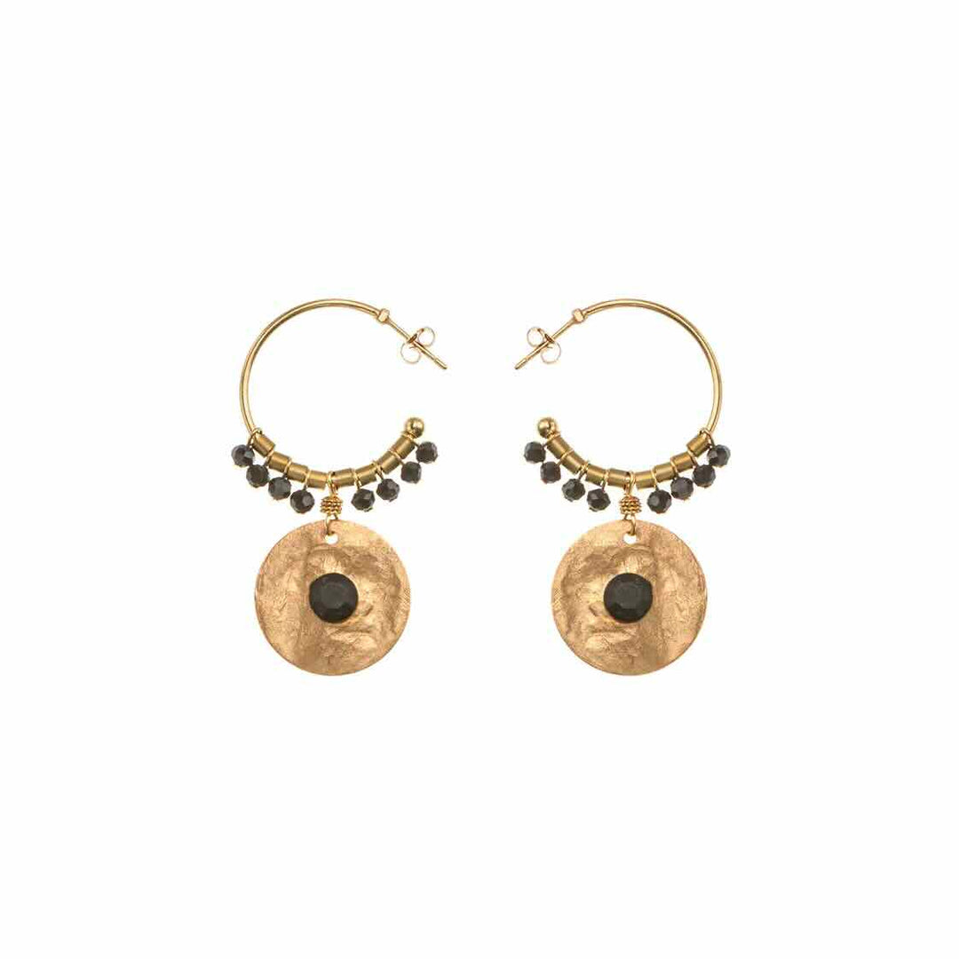 ayala bar oorbellen mid season set black orin