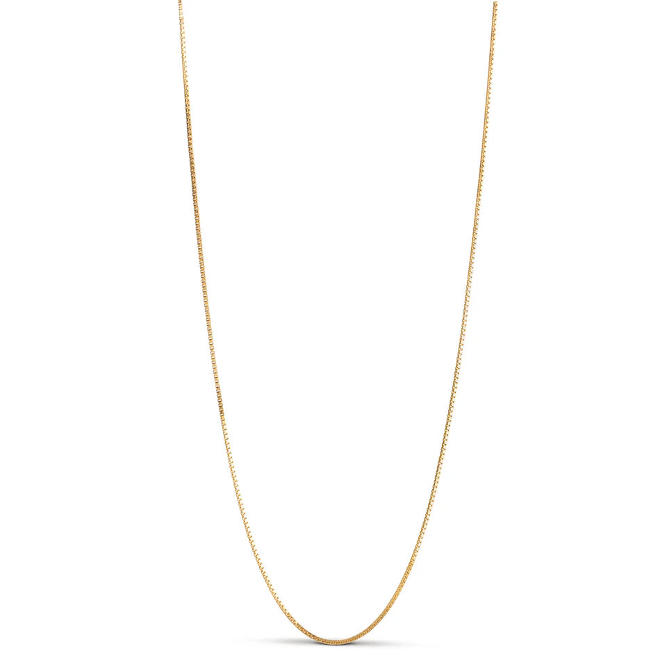 enamel ketting box chain gold