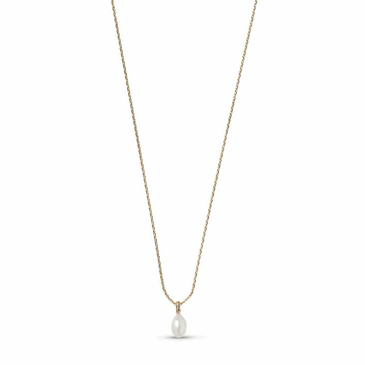 enamel ketting significant pearl