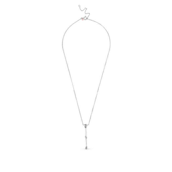 Enamel ketting Talia silver