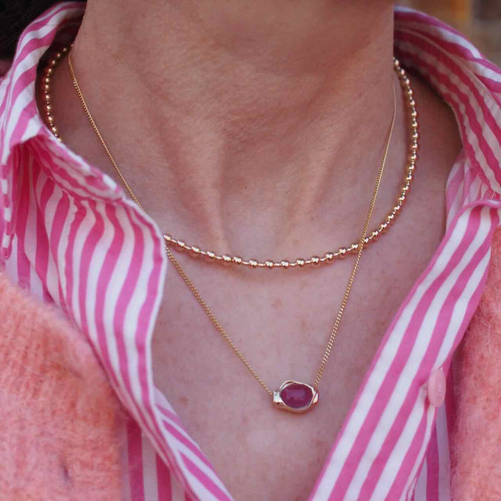 sparkling jewels flow pendant candy jade