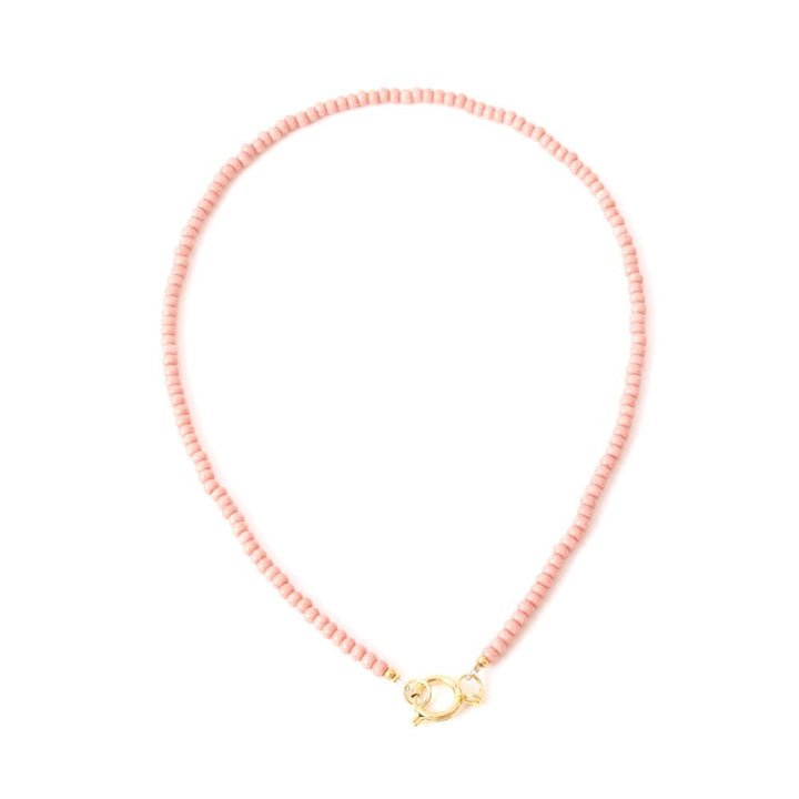 widaro ketting old pink/light orange beads (kies je kleur)