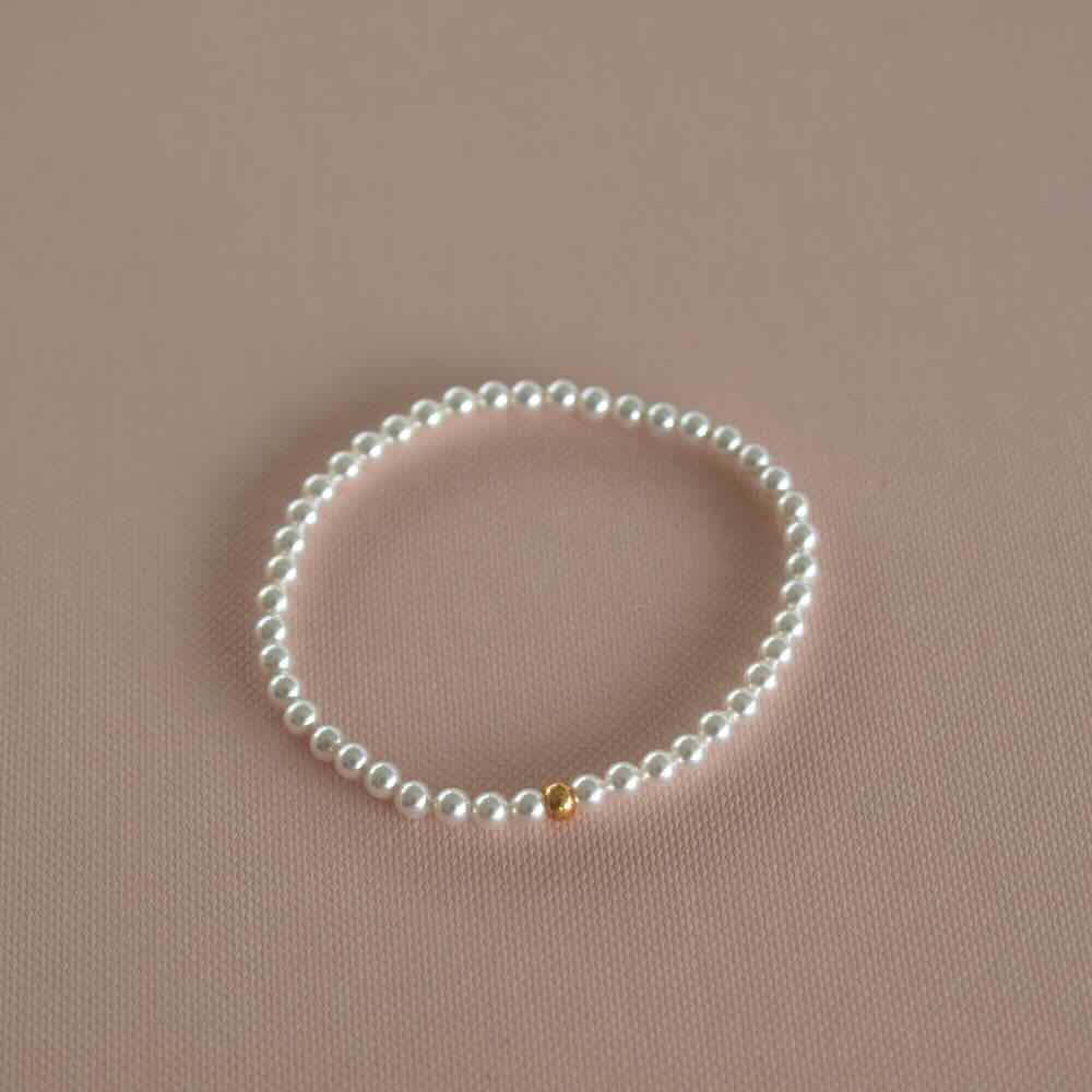 widaro parelarmband wit small/extra petite