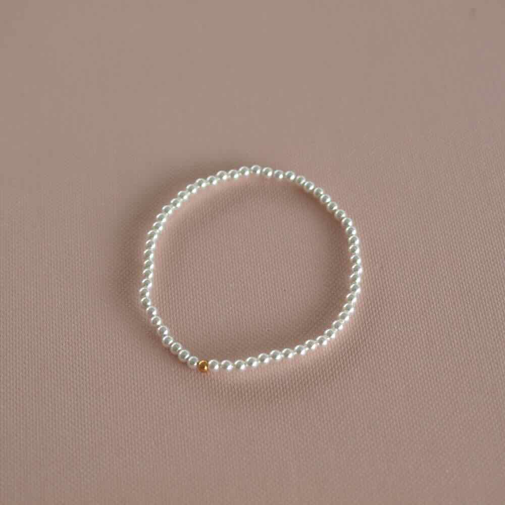 widaro parelarmband wit small/extra petite