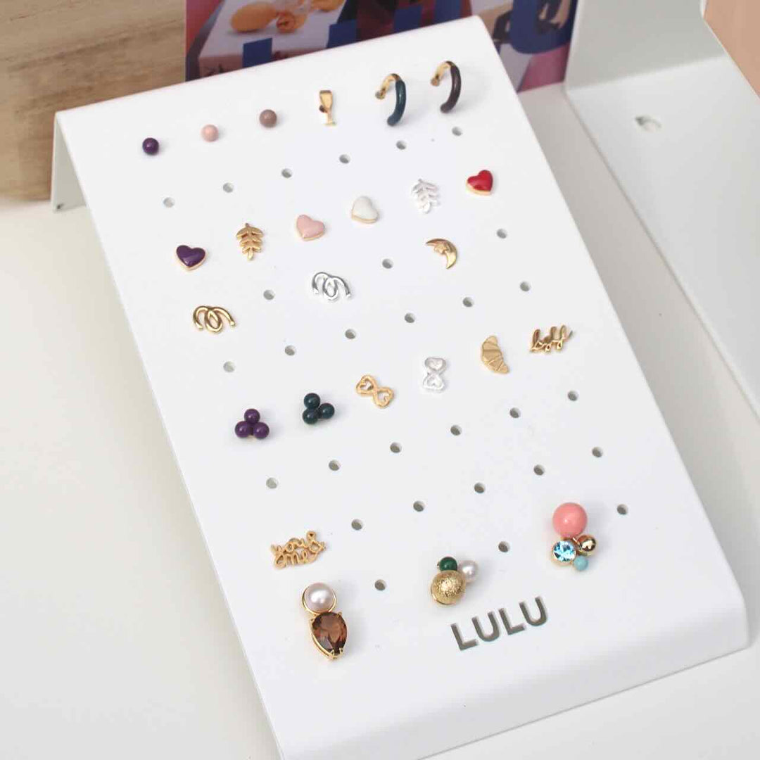 lulu copenhagen oorbel infinite love silver (1stuk)