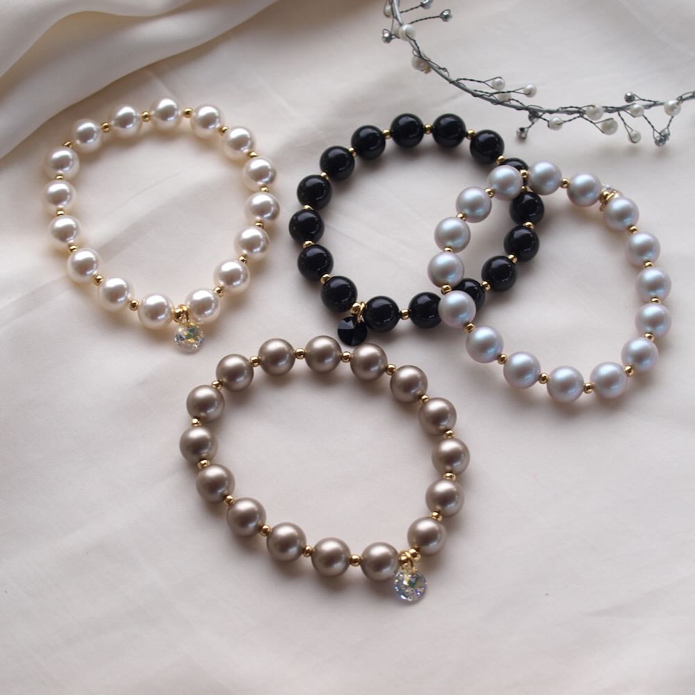 widaro armband pearls (kies je kleur)