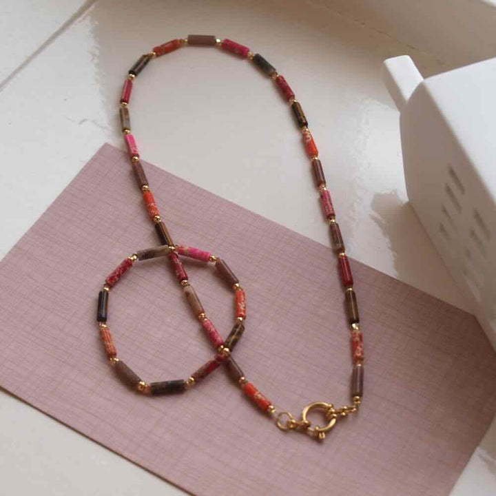 widaro ketting tube pink