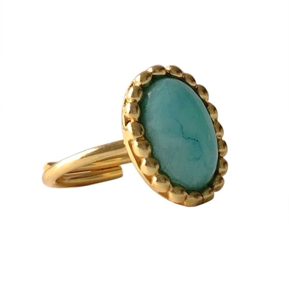 ibu jewels ring belle stone turquoise