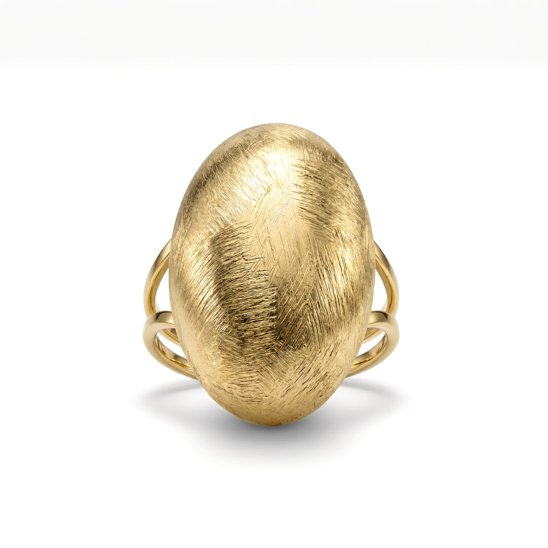 camps & camps matte oval ring