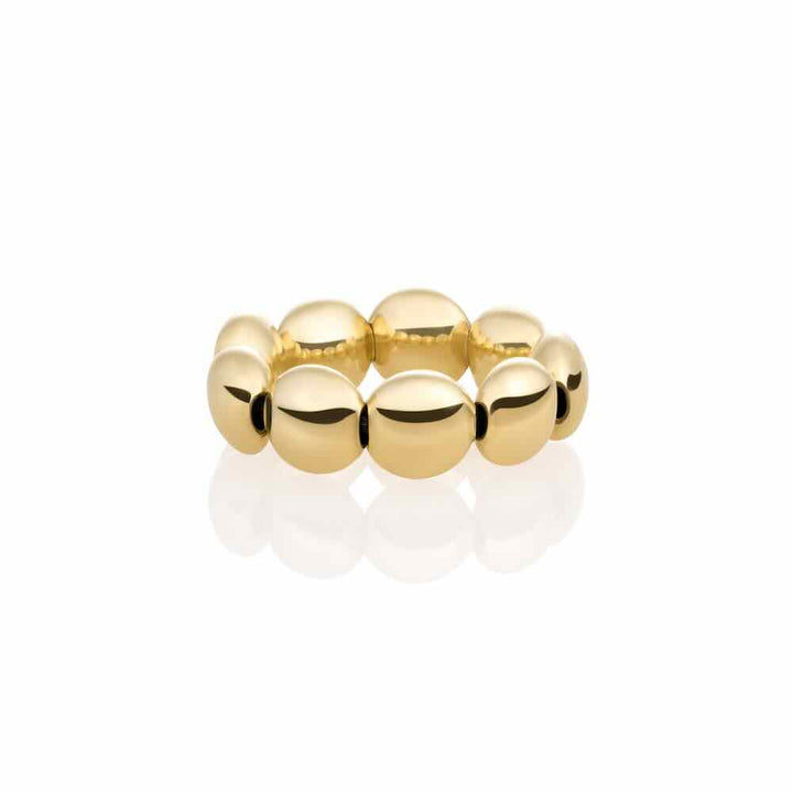 sparkling jewels ring bubble beads flat
