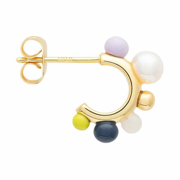 lulu copenhagen oorbellen space hoops milky way