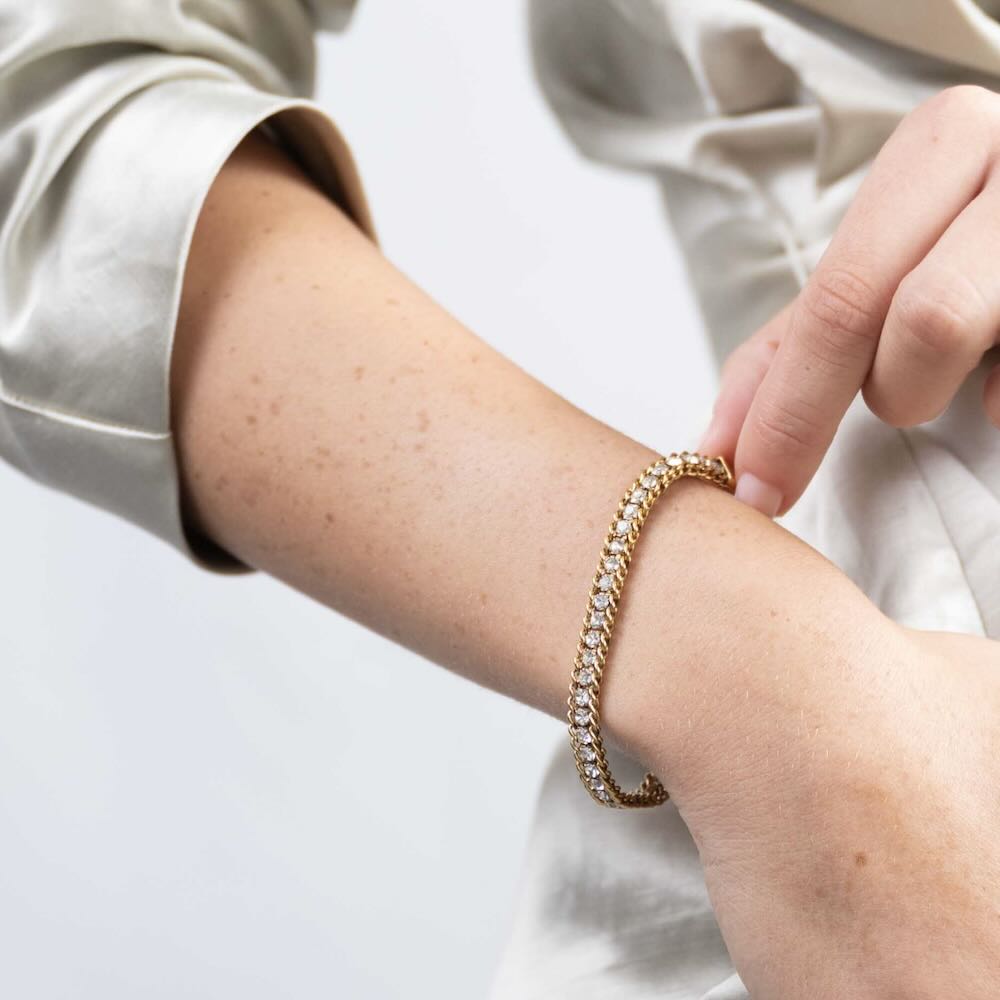 Ellen Beekmans armband met strass