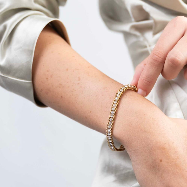 Ellen Beekmans armband met strass