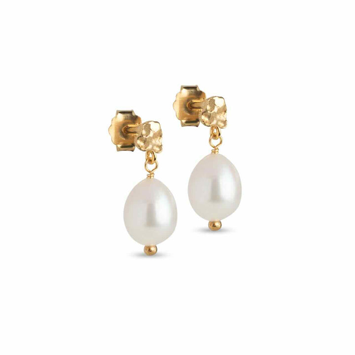 enamel oorbellen poe pearl