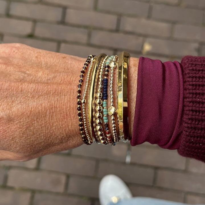 pscallme armband dot 5 4mm gold