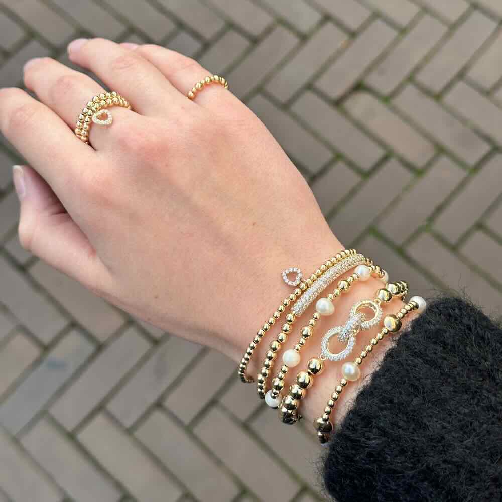 pscallme armband bar cc gold/zilver