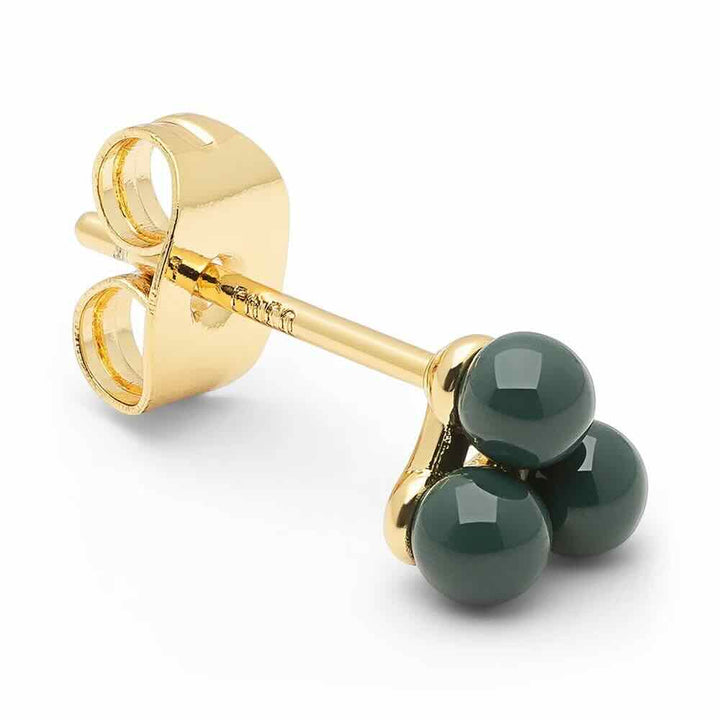 lulu copenhagen oorbel trio north sea green (1stuk)