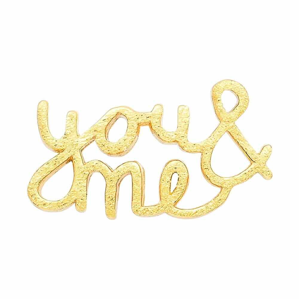lulu copenhagen oorbel you & me (1stuk)