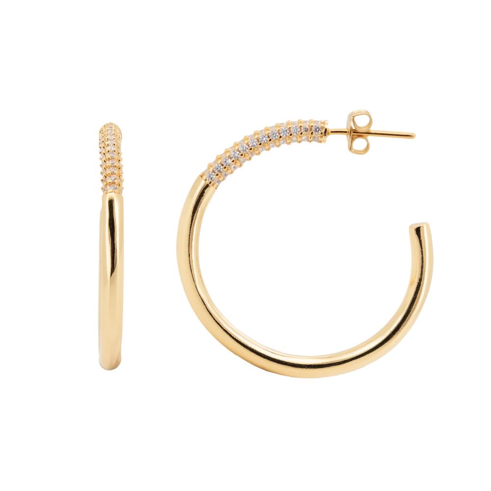a new day amsterdam accent hoops big white