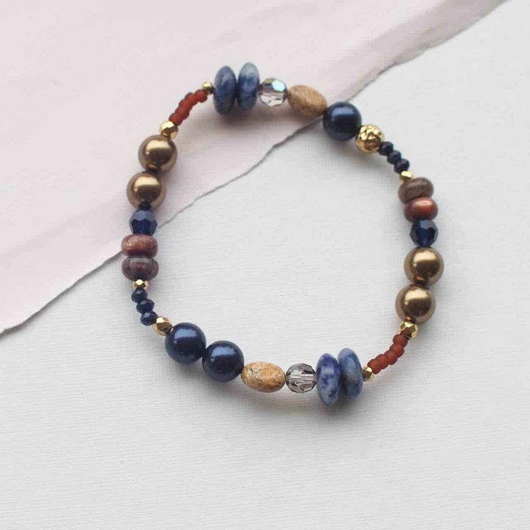 widaro armband blue brown (kies je soort)