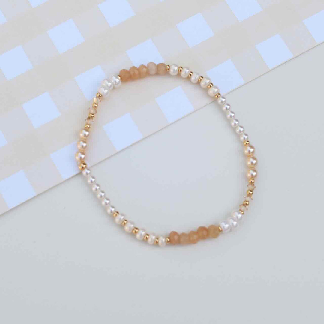 widaro armband beige cream