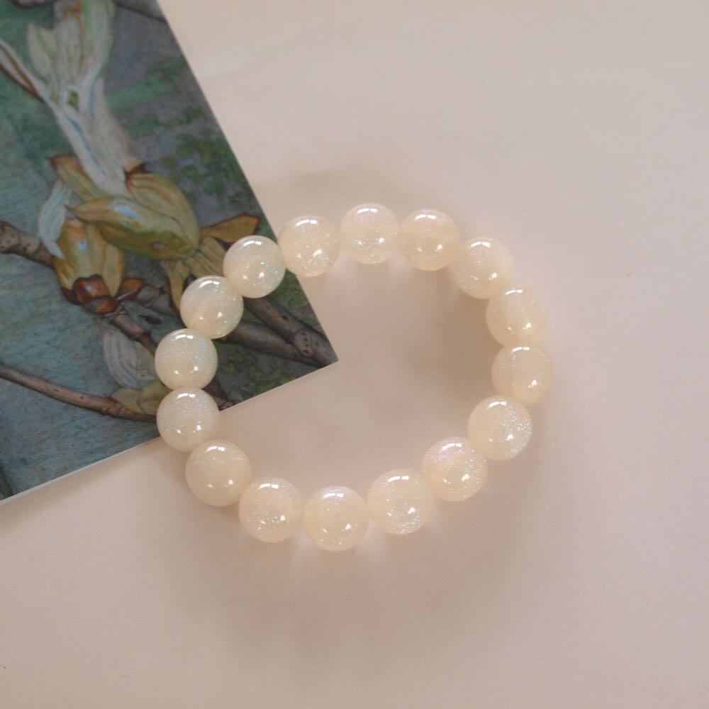 widaro armband big sparkle cream/blue/grey