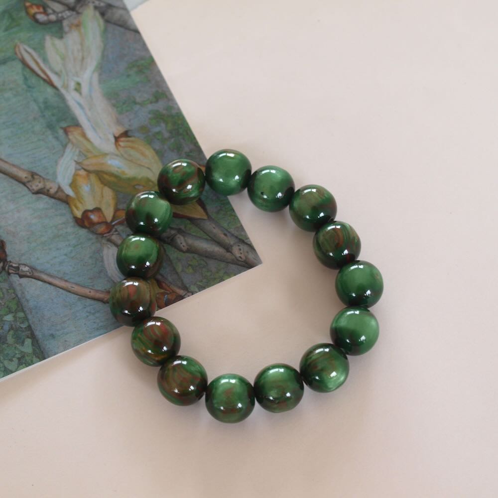 widaro armband big greige/blue/green