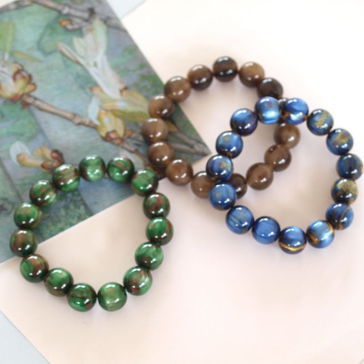 widaro armband big greige/blue/green