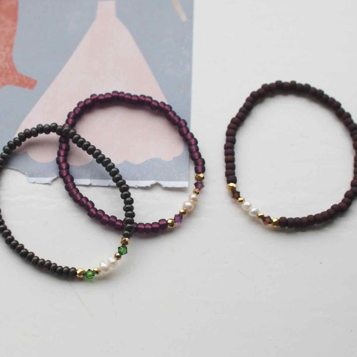 widaro armband fall pearl (kies je kleur)