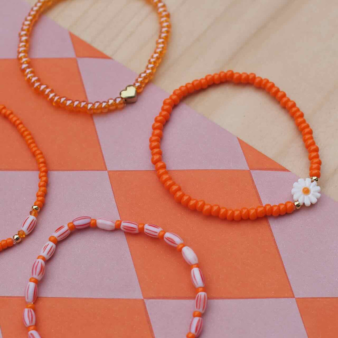 widaro armbandset orange