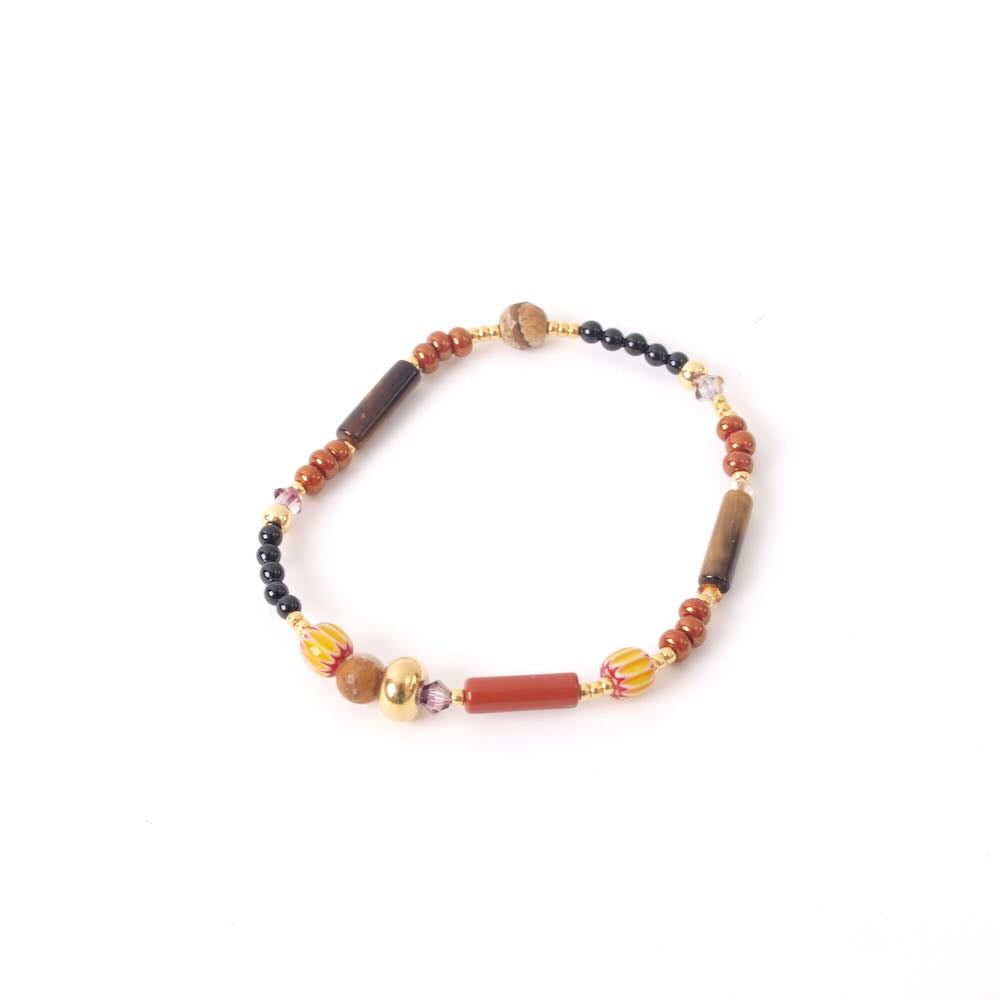 widaro armband funky beads naturel