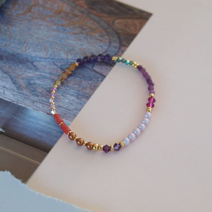 widaro armband purple soft pink