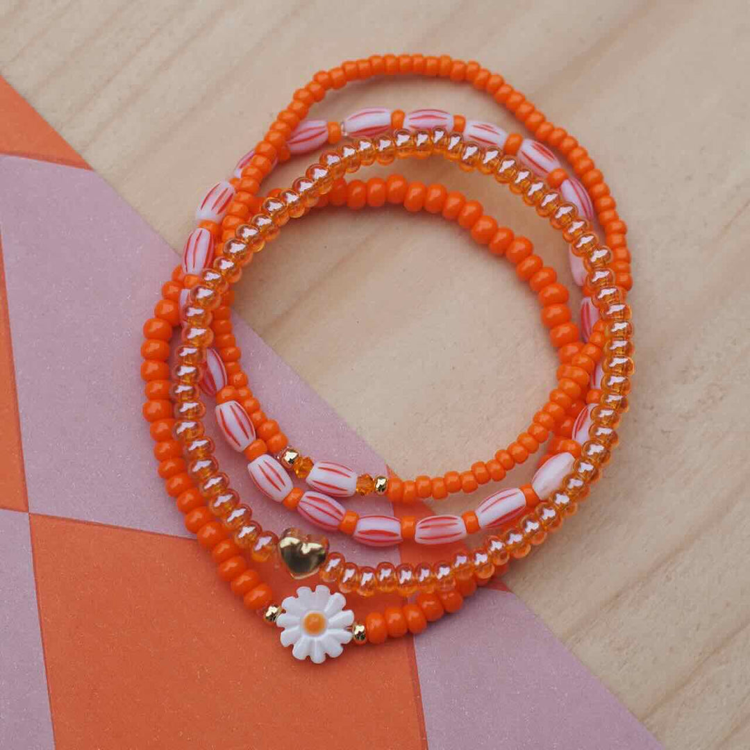 widaro armbandset orange