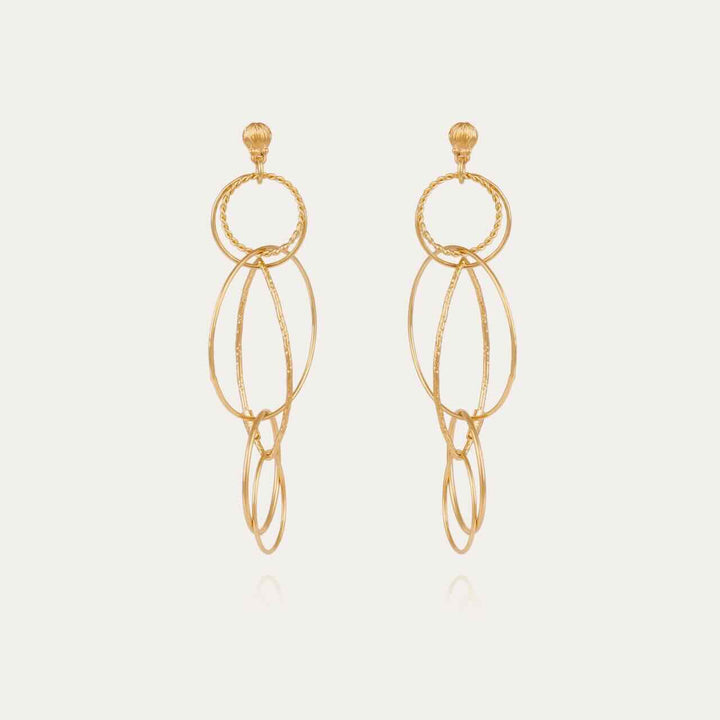 Gas bijoux oorbellen multi torsade small size
