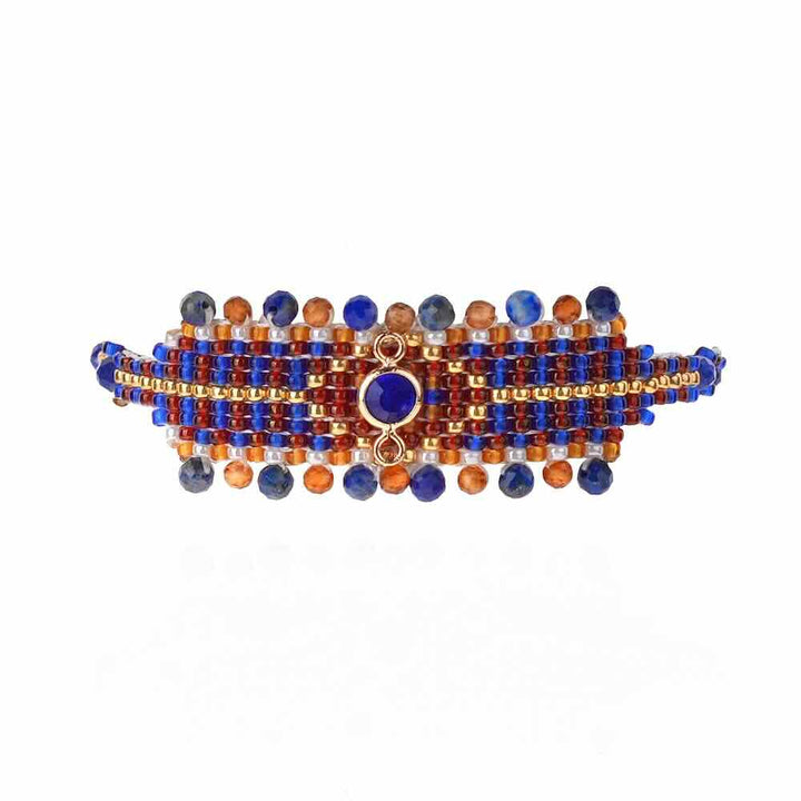 Hipanema armband Azora Indigo