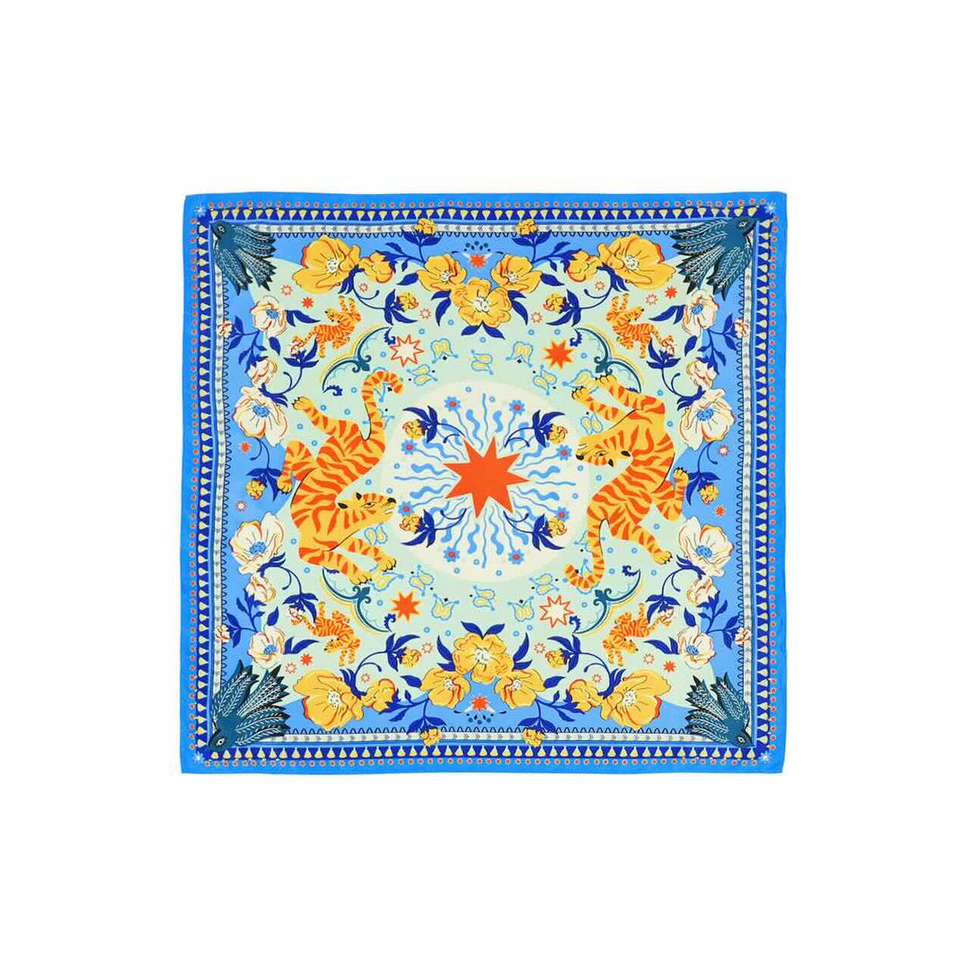 wild paris sjaal bandidas bleu mini