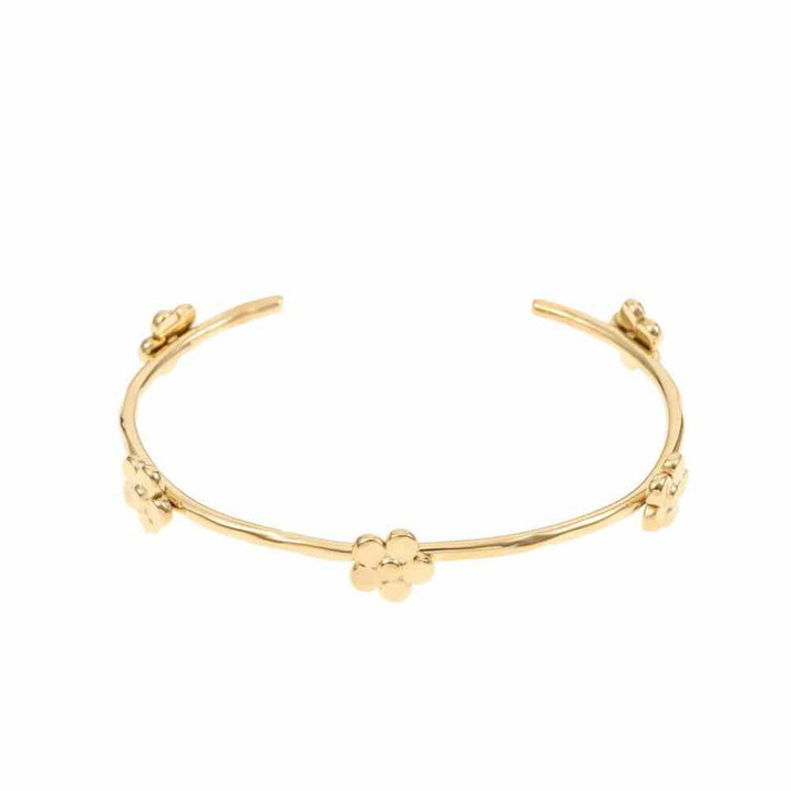 rose & camellia bangle five flowers