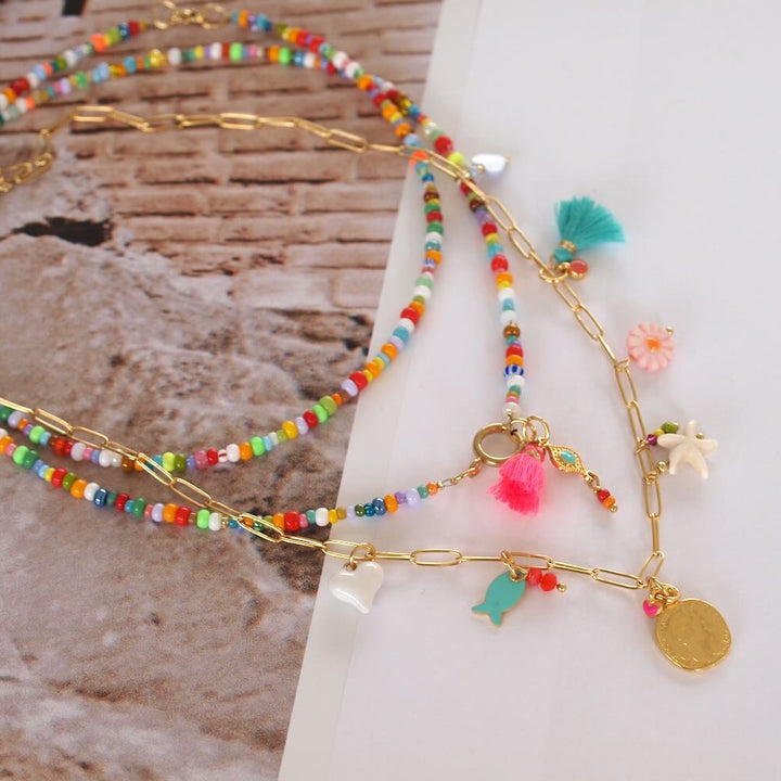 widaro ketting colour splash (kies je lengte)