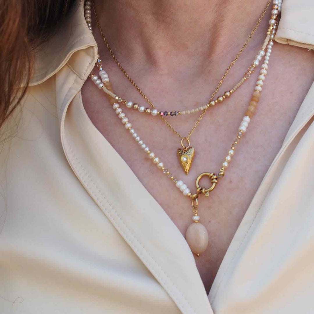 widaro ketting beige cream