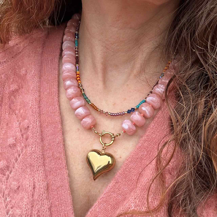 widaro ketting big peach