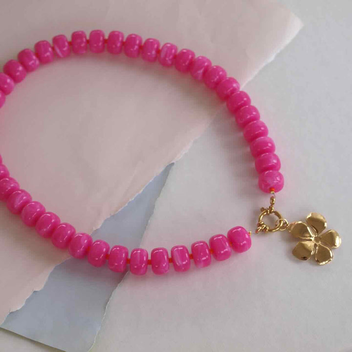 widaro ketting big fuchsia