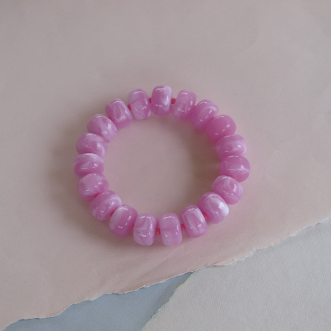 widaro armband big fuchsia/purple (kies je kleur)