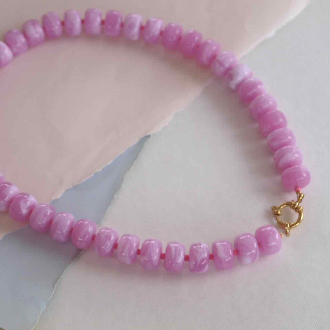 widaro ketting big lila