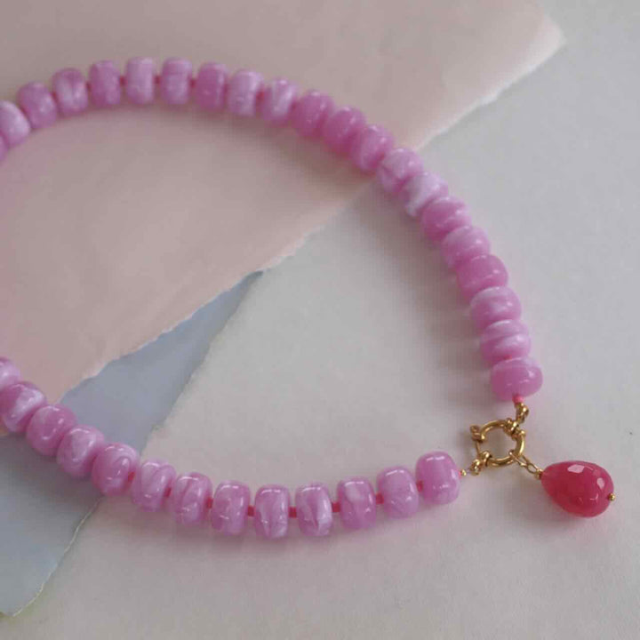 widaro ketting big lila