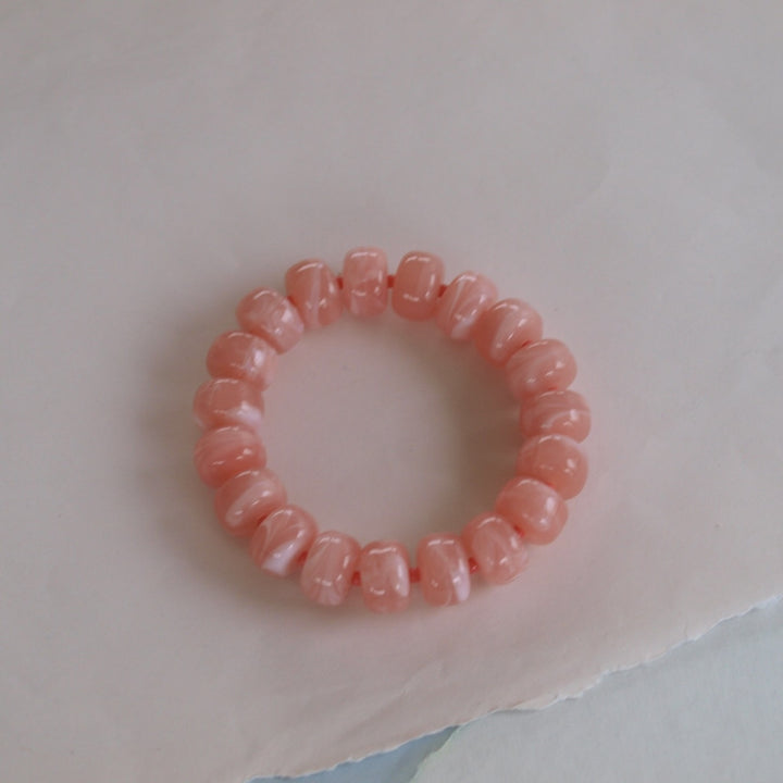widaro armband big taupe/peach (kies je kleur)