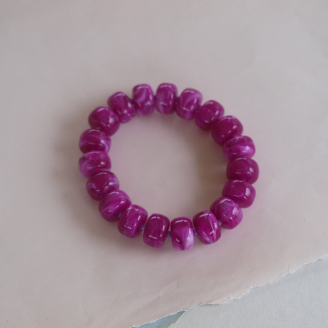 widaro armband big fuchsia/purple (kies je kleur)