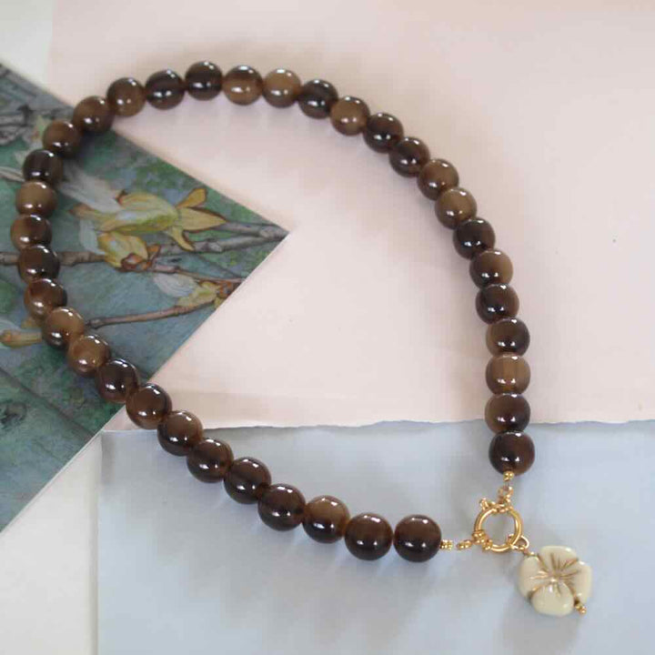 widaro ketting greige brown