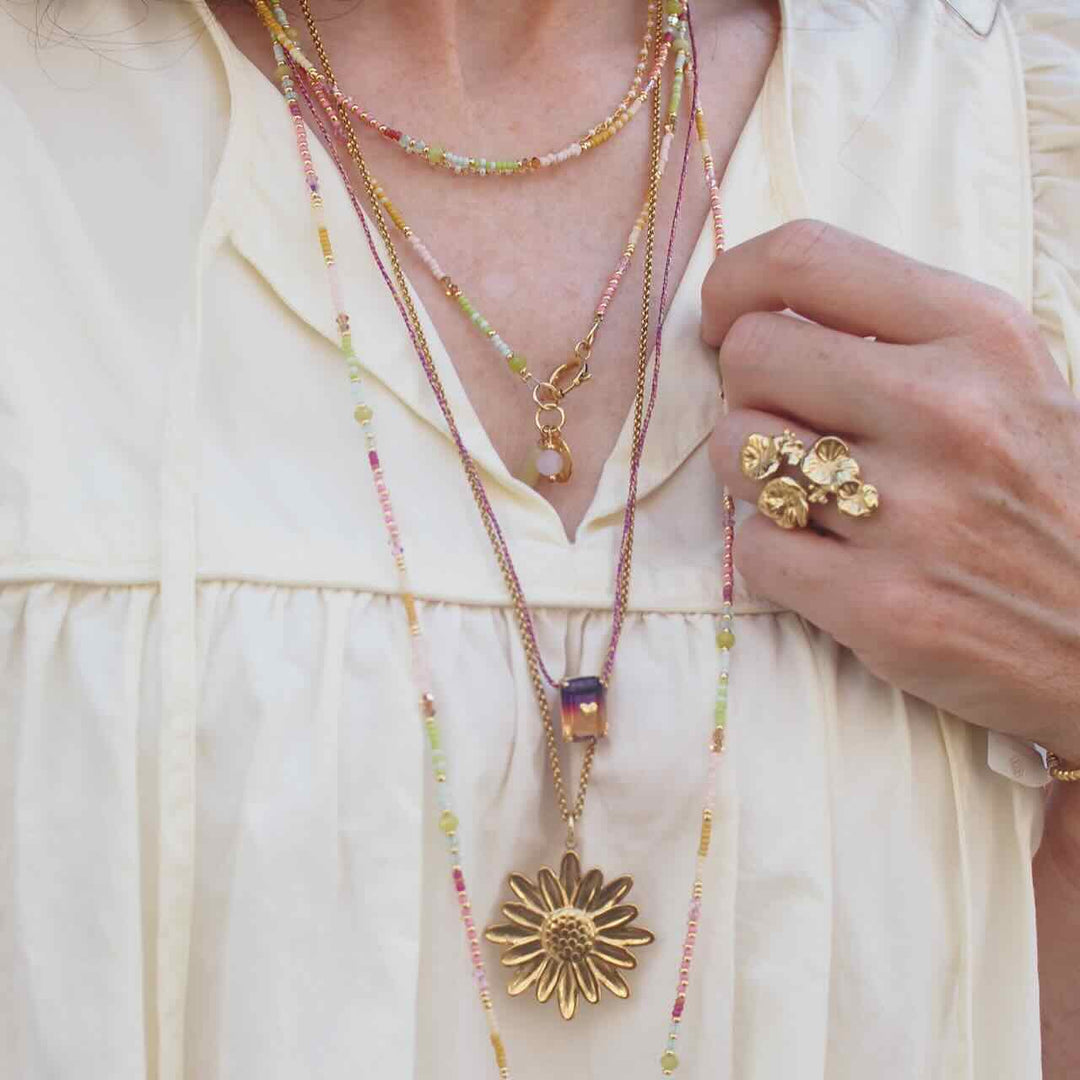 bedels mix of gold and silver charms