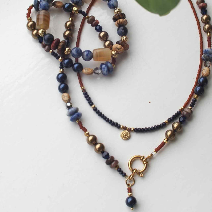 widaro armband blue brown (kies je soort)