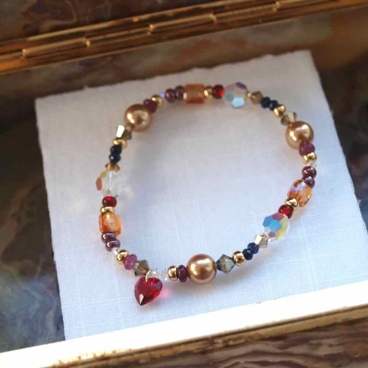 widaro armbanden blue purple shine gold